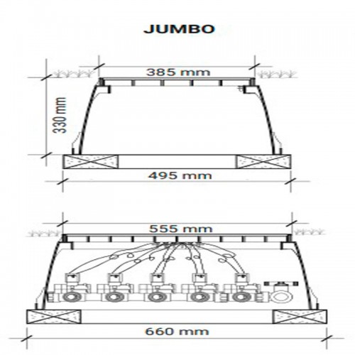 Короб Джумбо (Jumbo) Rain SPA 210.3001115 (Италия)