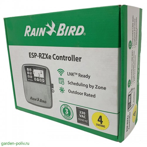 Контроллер полива ESP RZXe4 наружный Rain Bird (США)