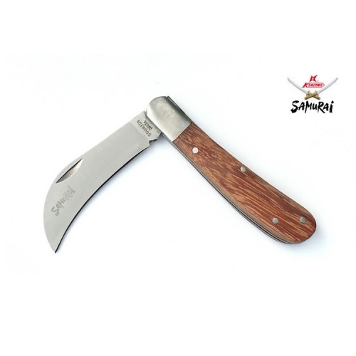 Нож прививочный садовый IGKMP-68W SAMURAI (Япония)